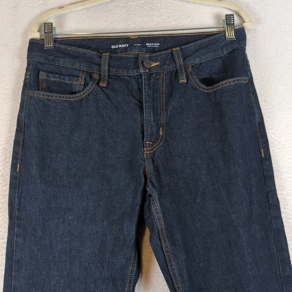 Old‎ Navy Women's Built In Tough Boot Cut Denim Jeans 31X30